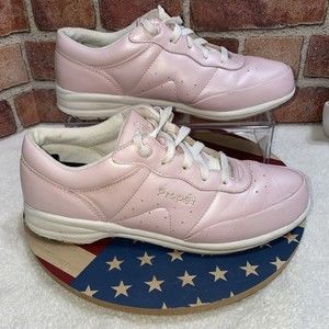 Propet Women's Washable Walker Walking Shoes, W3840, Pink Size 8.5 Athletic Work